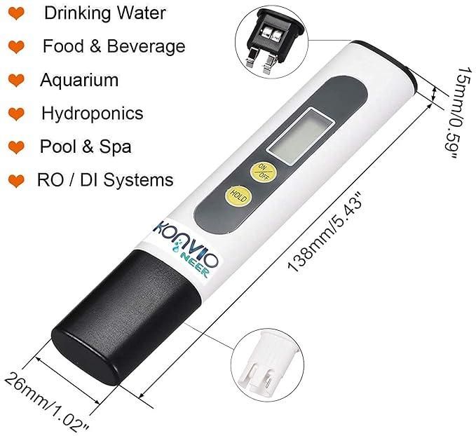 Water TDS Detector ⭐⭐⭐⭐⭐ 3.8