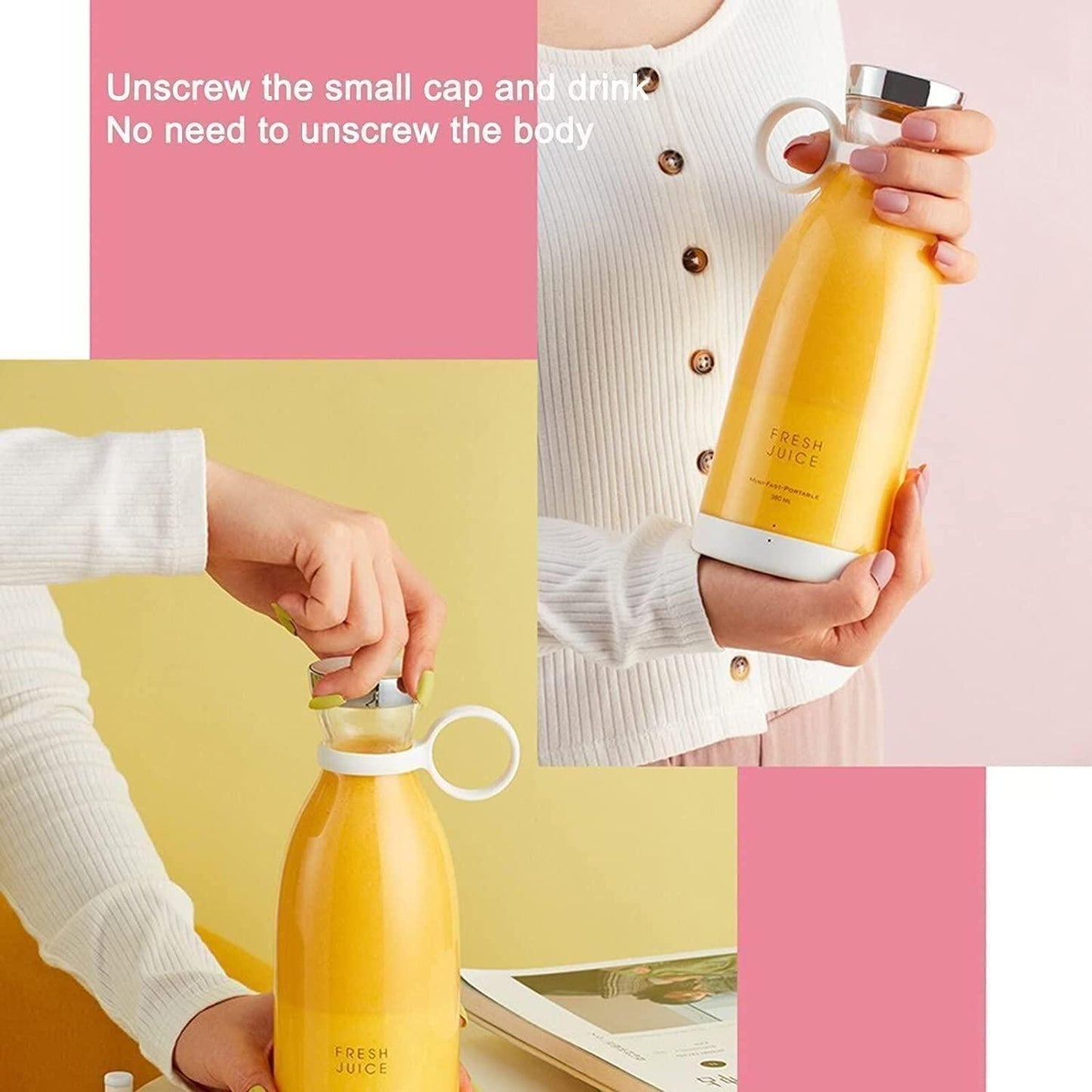 SmoothSip Portable Blender         ⭐⭐⭐⭐⭐ 4.8