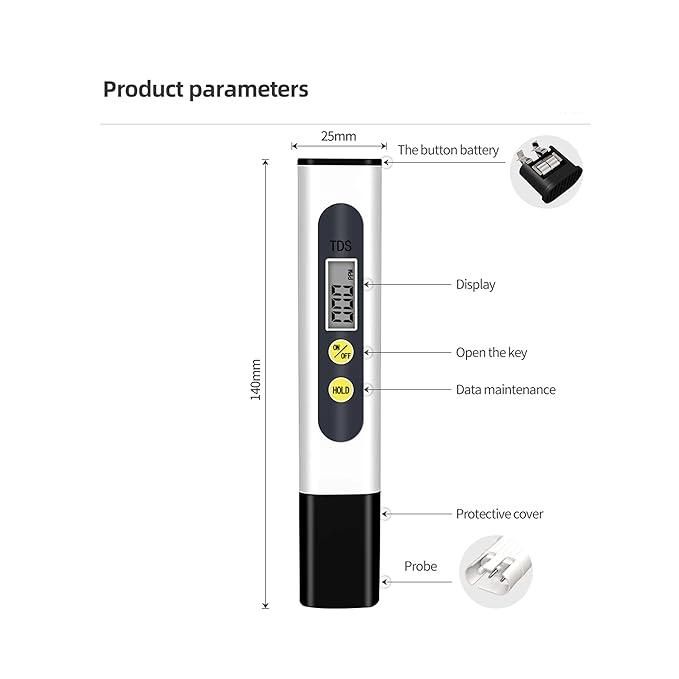 Water TDS Detector ⭐⭐⭐⭐⭐ 3.8