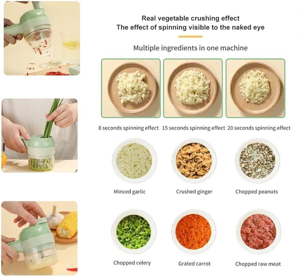 SliceSmart Pro - 4-in-1 Electric Vegetable Chopper  ⭐⭐⭐⭐⭐ 4.0