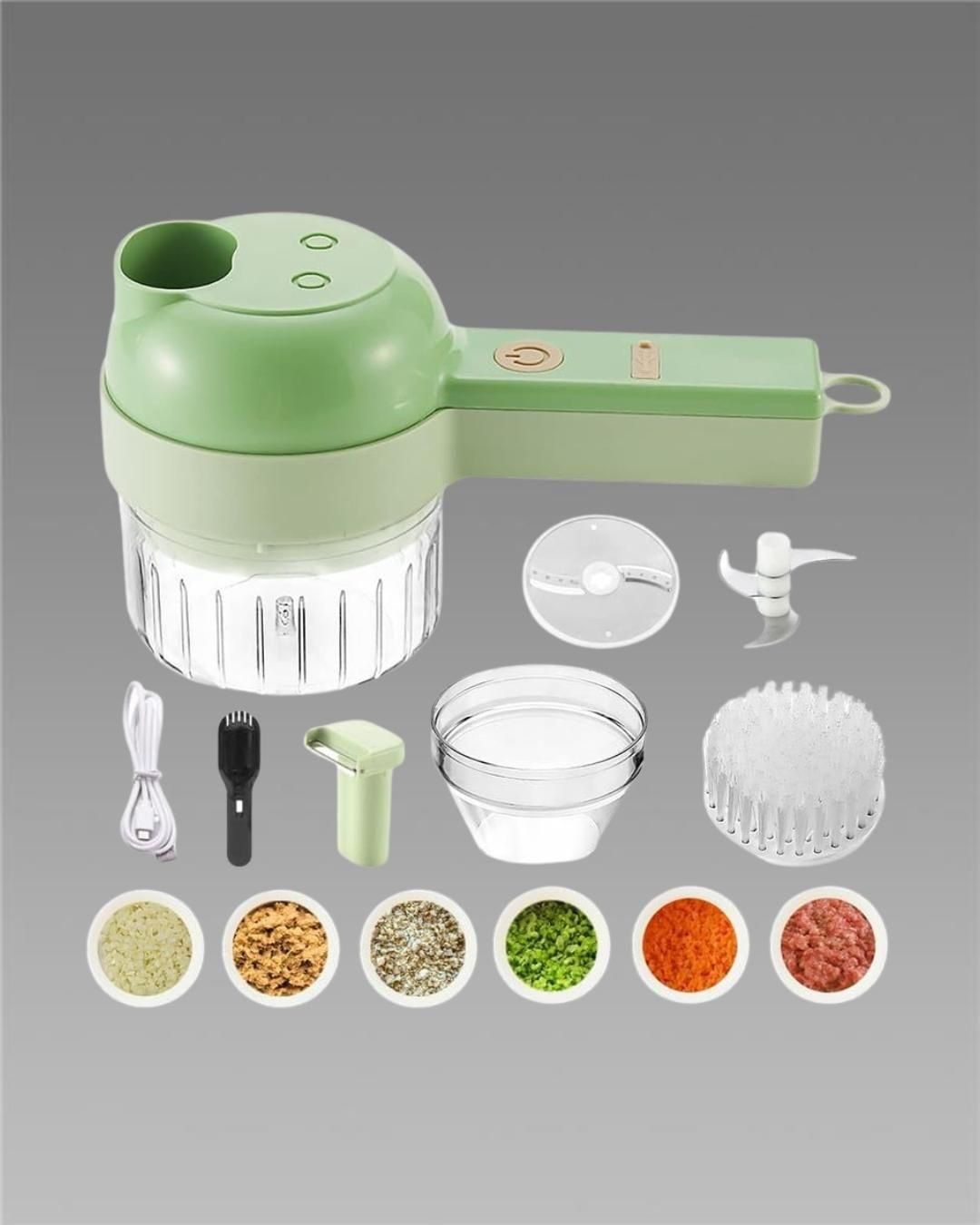 SliceSmart Pro - 4-in-1 Electric Vegetable Chopper  ⭐⭐⭐⭐⭐ 4.0